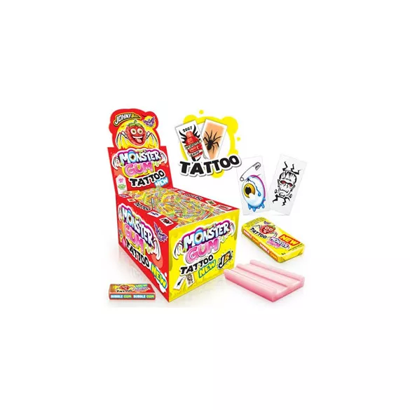 Rágógumi + tetkó Monster gum