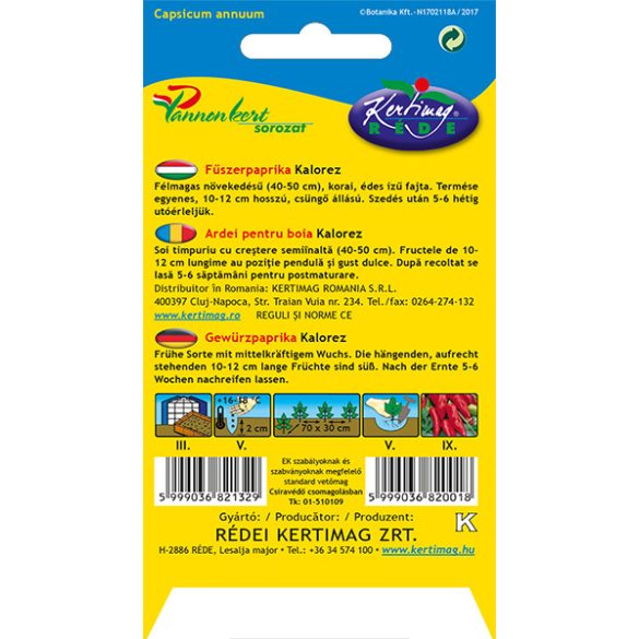 Fűszerpaprika Kalorez 0,5 g