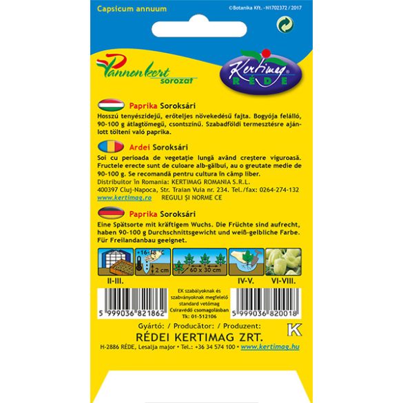 Étk. paprika Soroksári 0,5 g