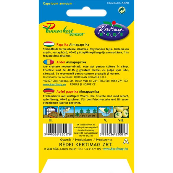 Almapaprika Csipős 0,4 g