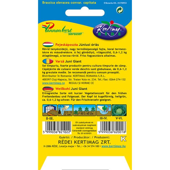 Fejeskáp. Júniusi óriás 2 g