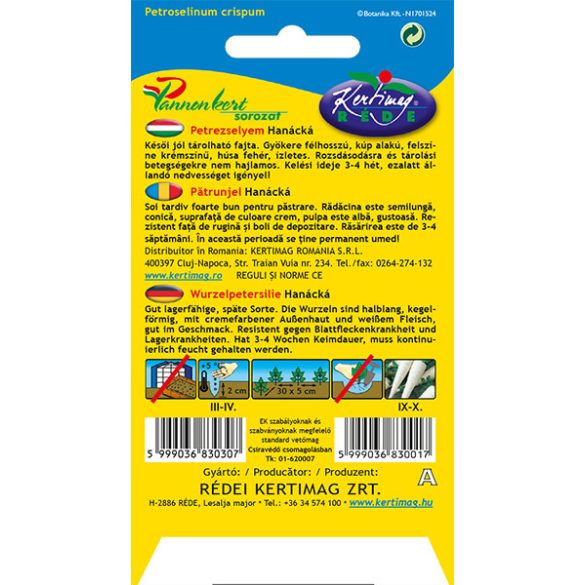 Petrezselyem Hanácka 5 g