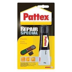   Ragasztó Pattex® ragasztó javító speciális, műanyag 30 g