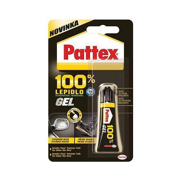 Pattex® 100% GEL ragasztó, 8 g