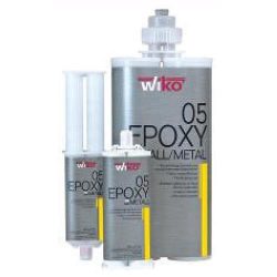   Wiko® 2K EPOXY METAL ragasztó EPOM5.S25 5, 25 ml, fecskendő-fúvóka