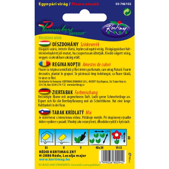 Díszdohány Színkeverék