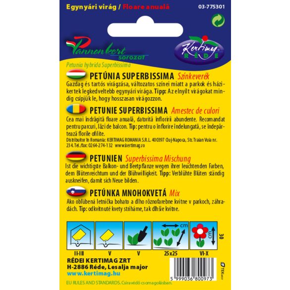 Petúnia Superbissima szk.
