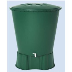   Esővíz tároló tetővel+csappal műanyag 210l (magasító talp nélkül)