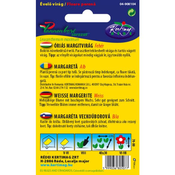 Margaréta fehér 0,25 g