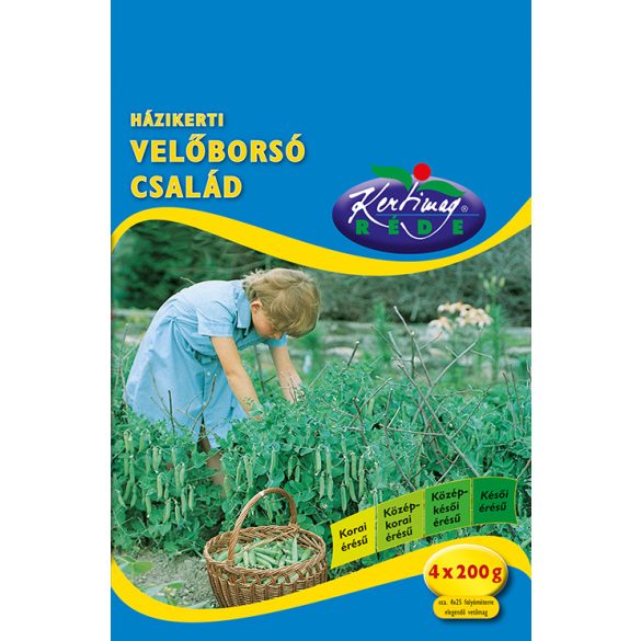 Házi kerti borsócsalád 4x200g