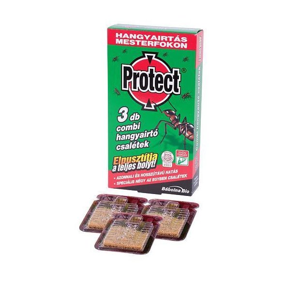 PROTECT® Combi hangyairtó csalétek - 3 db/doboz