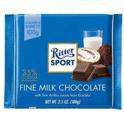 Ritter Sport 100G Extra Fine Milk 35% C.