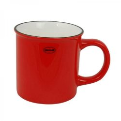 Vintage teás / kávés bögre, piros 1201440