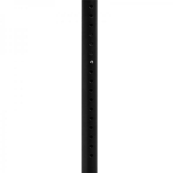 Teleszkópos fém virágtartó állvány ablakba, fekete, 180 cm PY125