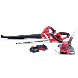 Set Worcraft WSET-05, S20Li hedge trimmer, scissors, blower