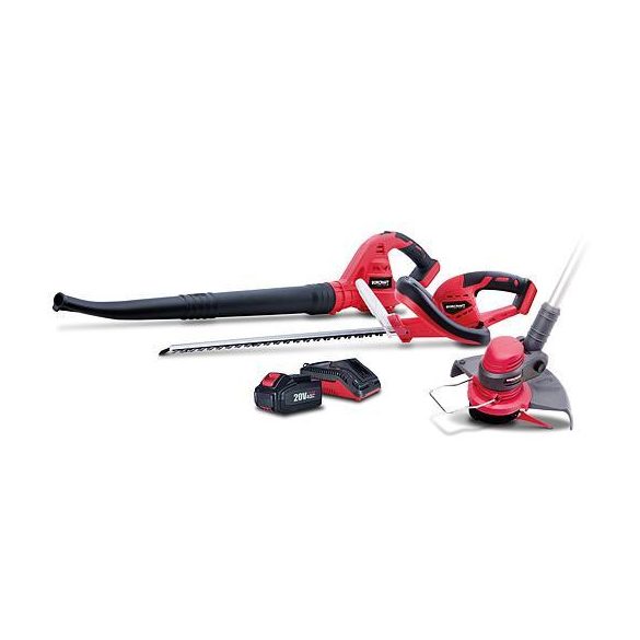 Set Worcraft WSET-05, S20Li hedge trimmer, scissors, blower