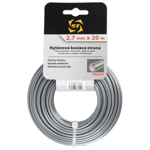 Alulon ADR fűnyíró damil 2,7 mm, 20 m, kerek