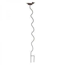 Öntöttvas madáritató, növényfuttatóval, 128 cm FB574
