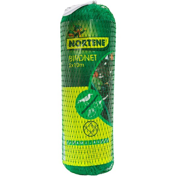 Madár elleni védőháló PE - zöld, 2 x 10m