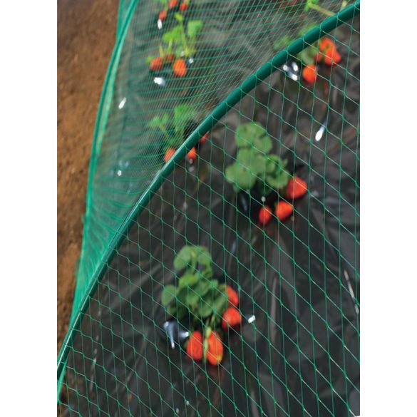 Madár elleni védőháló PE - zöld, 4 x 20m