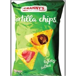Grannys 60G Tortilla Chips Lightly Salt /1219/