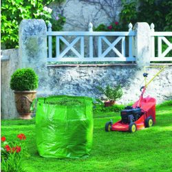   Többször használható kertilombgyűjtő zsák - zöld, 55cm x 75cm, 180 liter