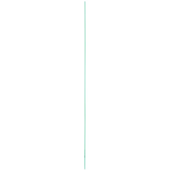 Fóliasátor rúd - zöld, 2,5m