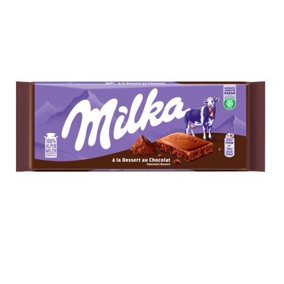 Milka 100G Dessert Au Chocolat