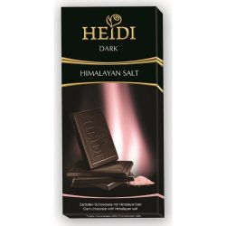   Heidi 80G Grandor Dark Black Salt D 414061 (Heidi Grandor Dark sós étcsokoládé)