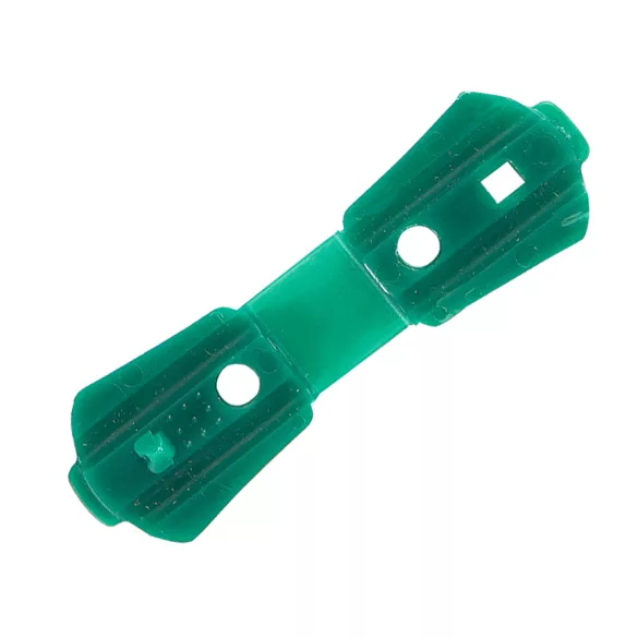 Rögzítőkapocs árnyékoló hálókhoz - UV álló - 20db/csomag, zöld