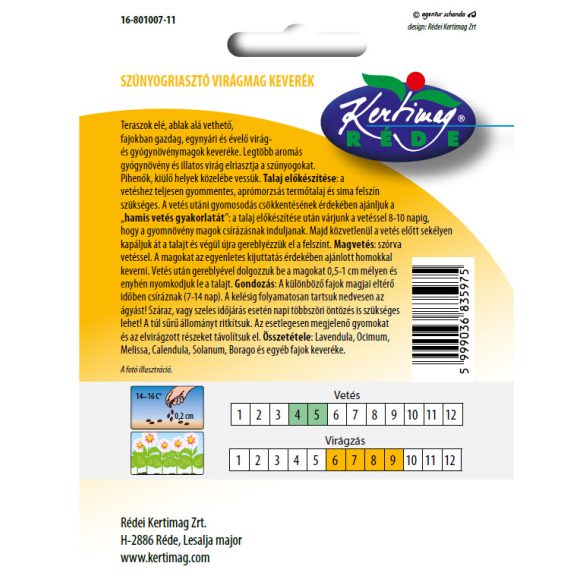 Szúnyog-, darázs el a kertből!