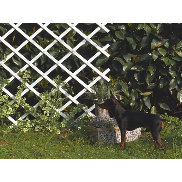 Műanyag apácarács - zöld, 0,5 x 1,5m