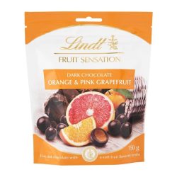 Lindt 150G Fruit Sensation Orange & Pink Grapefruit LNPR2018