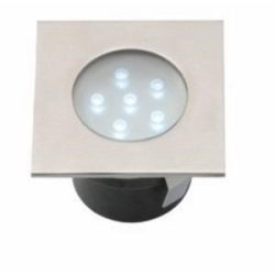   Breva - süllyeszthető lámpa, rozsdamentes, LED 1W IP68, fehér