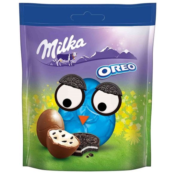 Milka Oreo mogyorómasszával töltött csokitojások 86 g