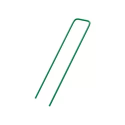 Fém rögzítő műfűhöz, 10db/csomag - zöld