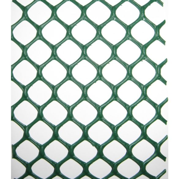Műanyag baromfirács, zöld, szemméret: 15x15mm - 1 x 50m