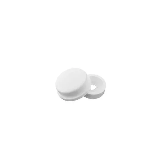 Tükörgomb kicsi fehér 18 mm (100 db/csomag)