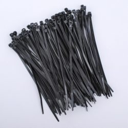   UV álló gyorskötöző árnyékoló hálókhoz 50db/csomag, fekete - 14cm