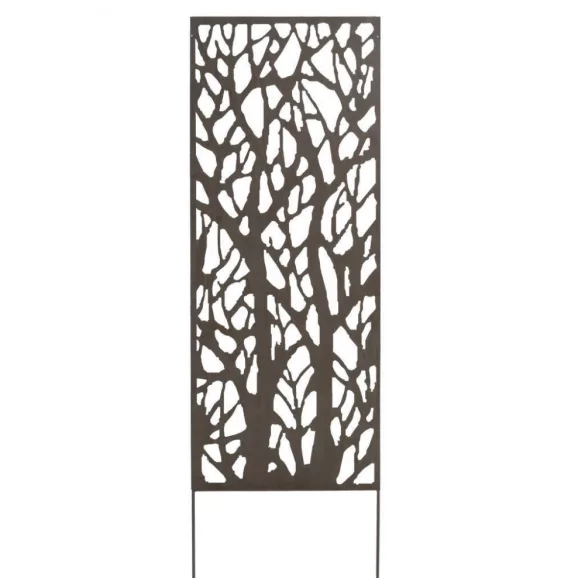 Dekorációs panel, faág minta - barna, 0,6 x 1,5m