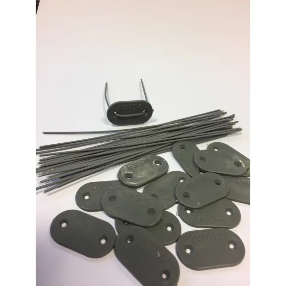 Fixcane rögzítő műanyag nádhoz szürke szín ( 26 db rögzítő/ csomag)