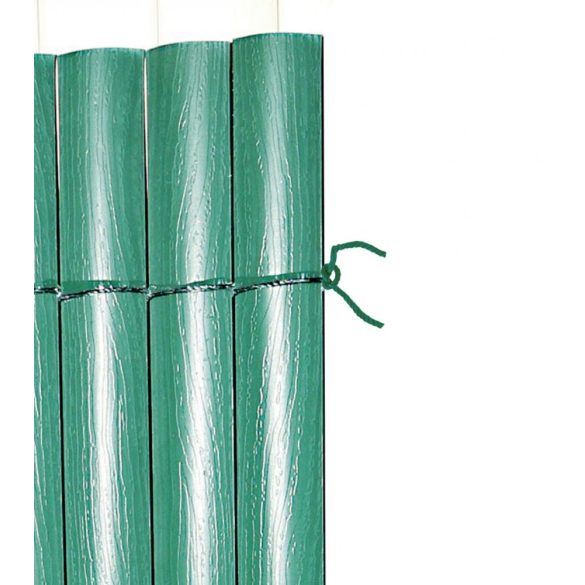 Szintetikus, félovális nádszövet - UV álló - 1,5m x 3m, zöld