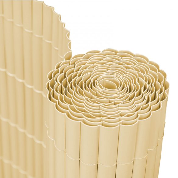 Szintetikus, félovális nádszövet - UV álló - 1m x 3m, bambusz