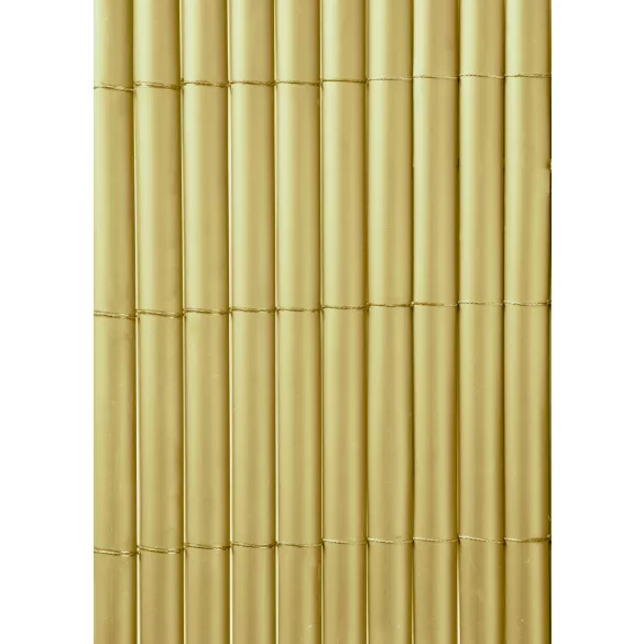 Szintetikus, félovális nádszövet - UV álló - 1m x 3m, bambusz