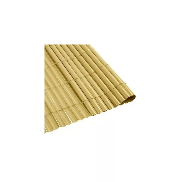 Szintetikus, félovális nádszövet - UV álló - 2m x 3m, bambusz