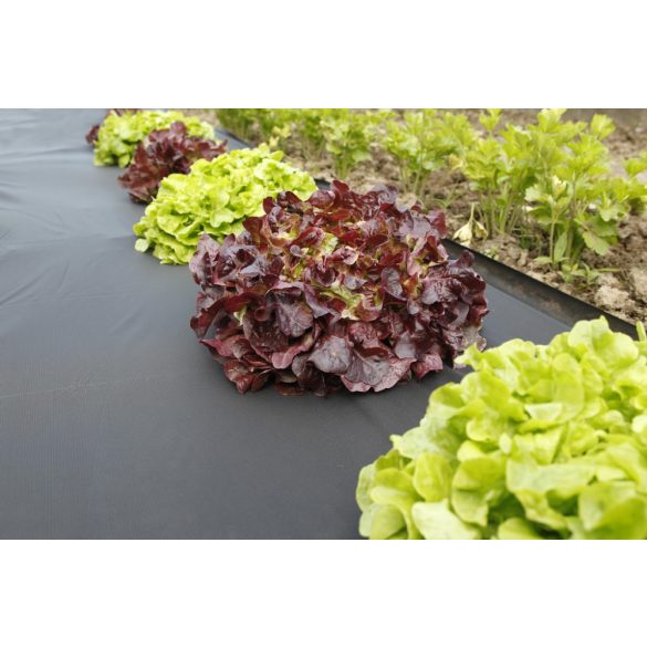 Rugalmas talajtakaró 40 g/m2 PE 1,40 x 5m,	 fekete