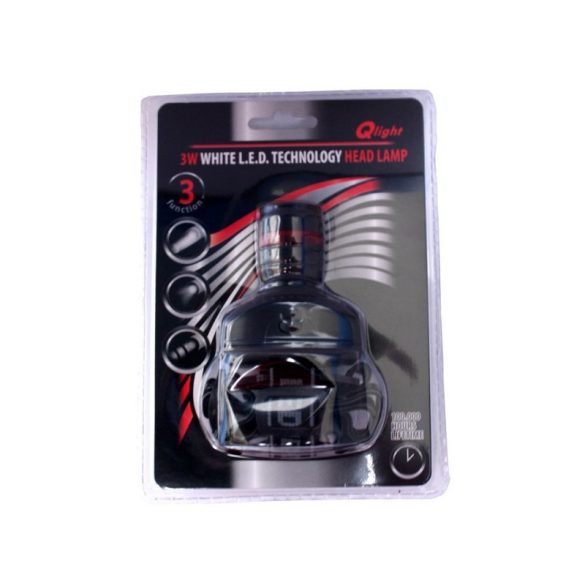 FEJLÁMPA QLIGHT 1 LEDES