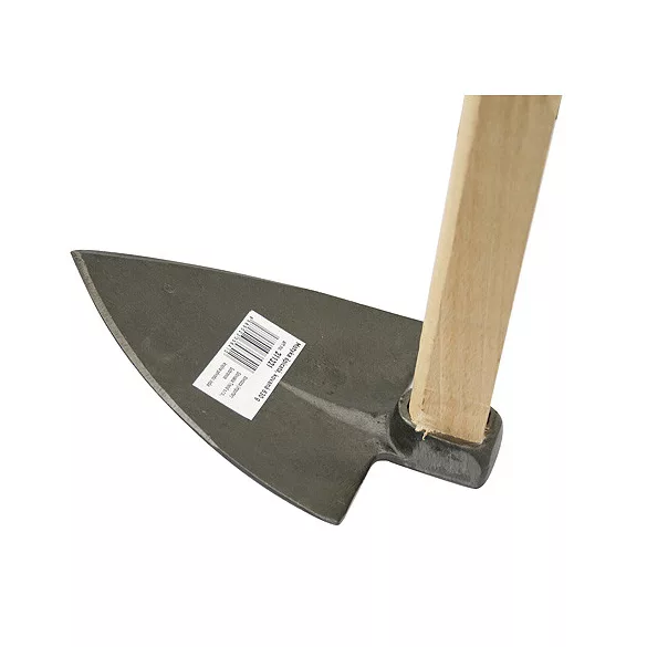 Kovácsolt kapa nyéllel, hegyes  760 g ,nyéllel
