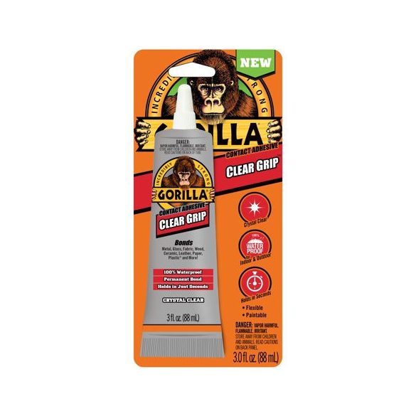 Gorilla Contact kristálytiszta általános ragasztó 75g