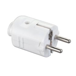 SP plug, for cable, 250 V, IP20, 16A, white